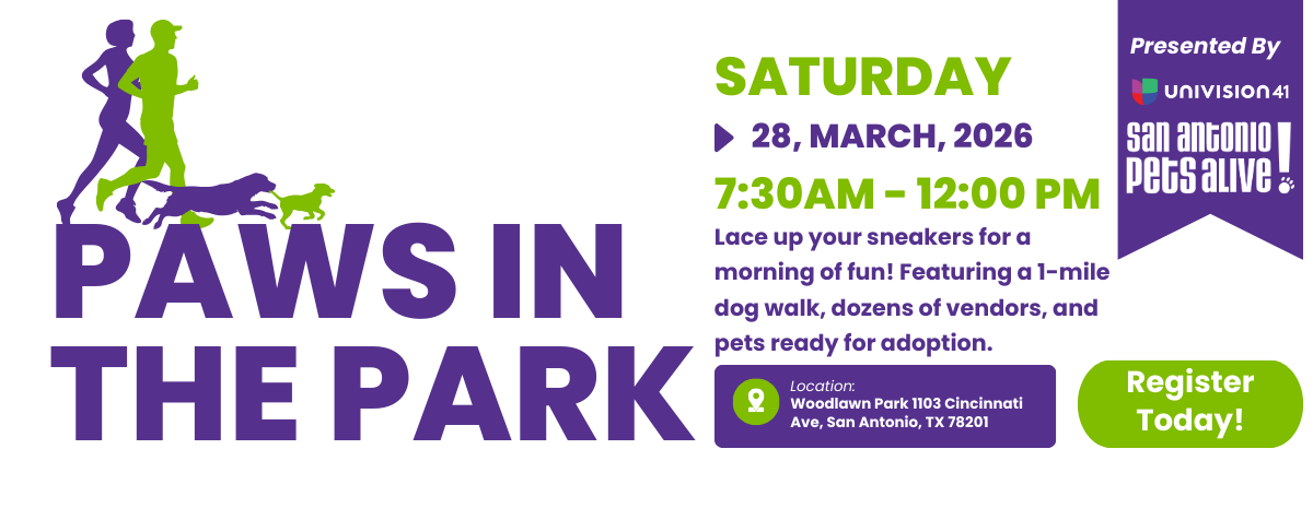 Paws in the Park 2026